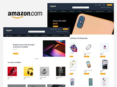 🛍️ Amazon - Website Re-design Concept UX amazon concept design ecommerce redesign uidesign uxdesign