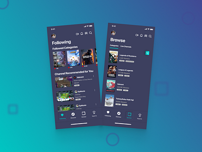 Stream App Design app design exploration inspiration stream ui uidesign ux