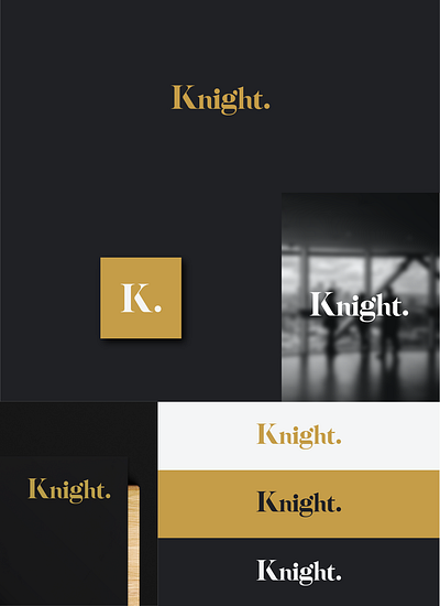 Knight Logo brand branding design graphic design k logo knight logo logo logo design logotype vector