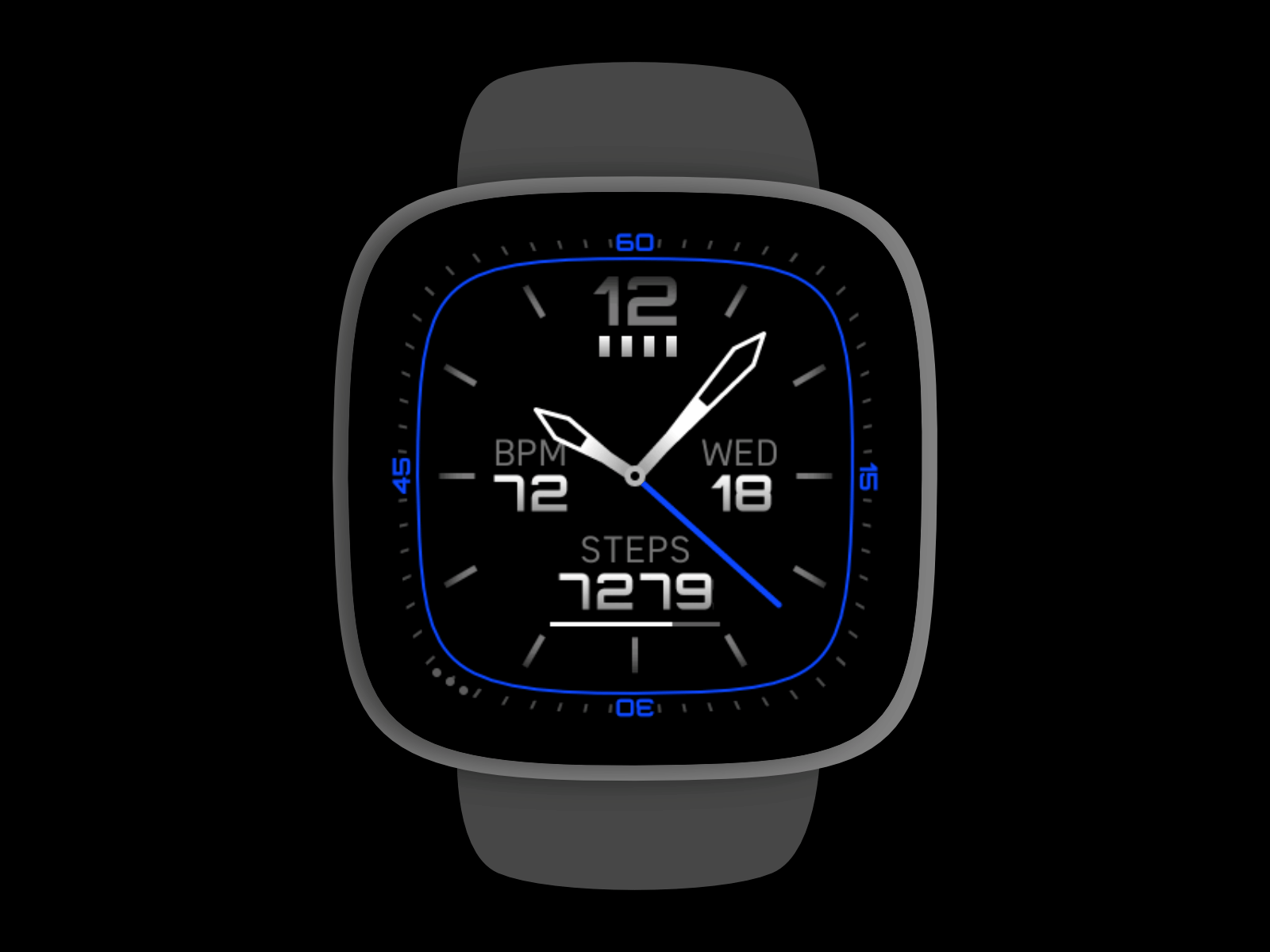 Fitbit versa designs themes templates and downloadable graphic