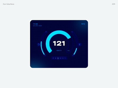 #31 Car Interface car interface concept design figma ui