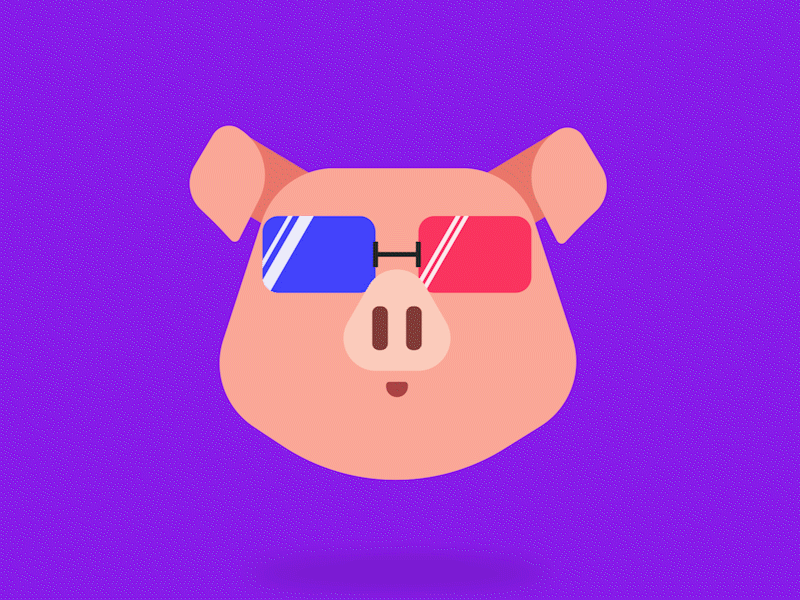 Pigman!Haha. animation motion graphics ui