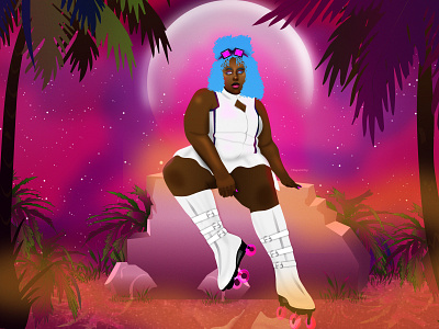 Rojo 3000 PT.5: Solar 3000 V1 art astro black artist character design comic cosmo dark skin design dribbble galaxy illustration moon nasa retro series space stars storytelling universe vector