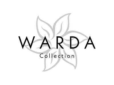 WARDA Collection Branded Logo design logo typo typo logo typologo warda warda fashion