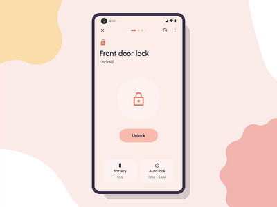 Smart Home App Concept · Details screen after effect animation concept duyluong insipiration interaction interaction design material material design mobile mobile app mobile design principle product product design prototype smart home ui