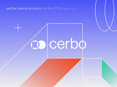 cerbo - Brand Design for Online Learning brand design brand identity brand image branding colors cyber branding education identity logo logo design logotype modern design online education online learning online platform ui