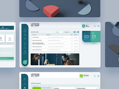 Lending Advisor Website design ui ux uxui web web design web development website