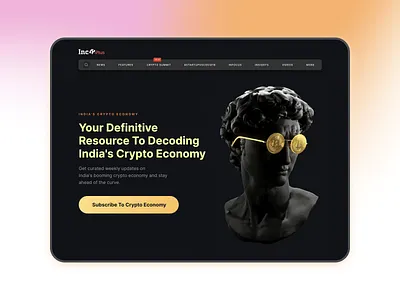 Hero Section design framer illustration logo minimal typography ui ux vector web