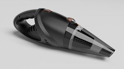 Car Vacuum Cleaner 3d modeling blender product design rendering