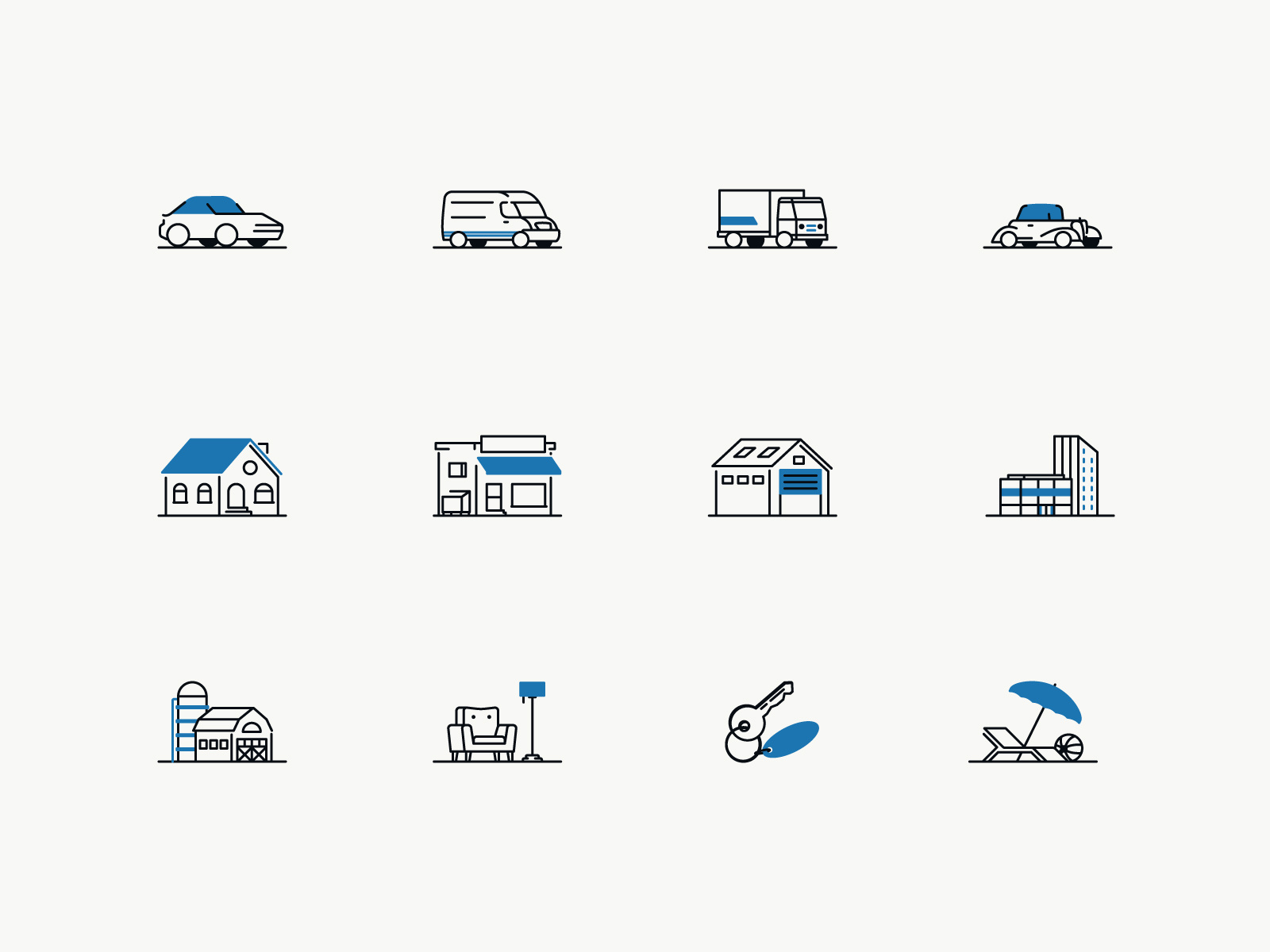 Example of Insurance Icons
