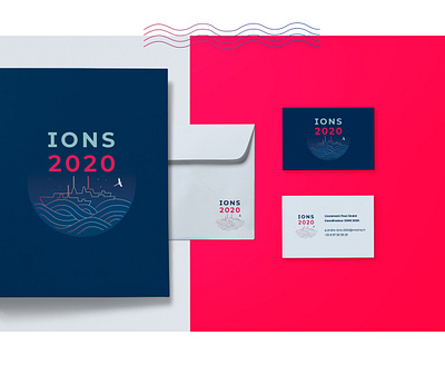 IONS 2021 - Logo & visual identity branding design flyer graphic design illustration logo motion print vector visual identity web