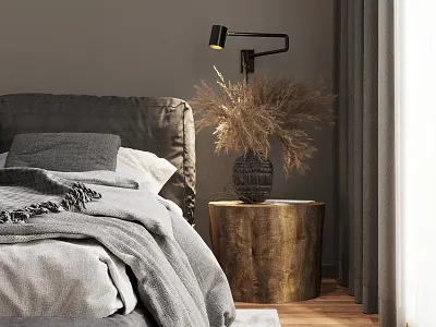 Bedroom 3d 3dsmax cononarender design interior interior architecture render