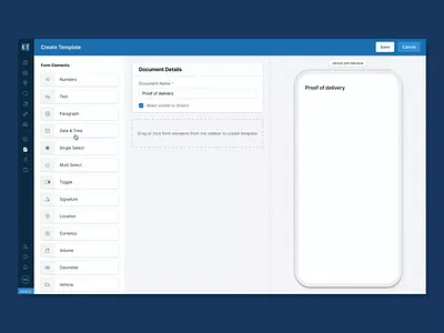 Custom Document Creator - Driver App