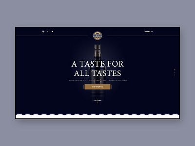 DoorKnockerWhiskey graphic design responsive design ui web design web development