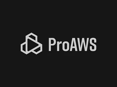 ProAWS Logo Design aws logo brand design brand identity branding cloud computing logo cloud logo developer logo geometric logo hexagon logo logo logomark minimalist logo nextjs logo play button logo play logo programming logo tech logo technology logo video logo