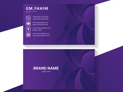Business Card Design brochure business card card flyer id card illustrator photoshop