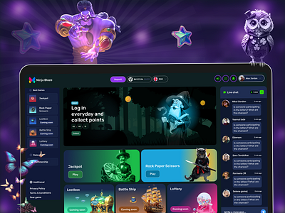 Casino Home Page Design 3d animation betting blockchain branding casino casino game casino home page casino website crypto design graphic design illustration logo motion graphics online casino ui