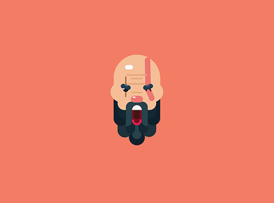 Kratos branding illustration vector