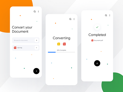 File conversion app app app design clean design convertor design file conversion app meterial app design meterial design minimalist minimalist app design ui white