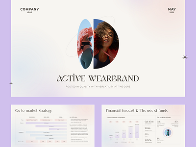 Fashion PowerPoint Presentation active wear business presentation clothes fashion investor deck investor pitch keynote presentation light theme pitch deck powerpoint presentation design