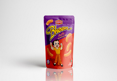 Bheem Puffs pouch label design cbd label coffeecupdesign copdesign design food packaging hemp oil illustration label design logo packaging design packahingdesign productdesign papercupdesign cupdesign papercupdesign packagingdesign photoshop pouch pouch design pouch label design pouch mockup pouch packaging pouch sticker label stand up pouch label design