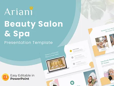 Ariani – SPA & Beauty PowerPoint Template ariani beauty business company profile creative creative agency custom production design graphic design illustration infographic multipurpose personal portfolio portfolio powerpoint powerpoint template presentation spa