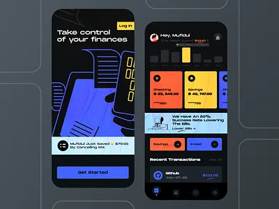 Personal Finance Management MobileApp best design best mobile app design design app designer designops finance financial fintech management minimal mobile app design money personal popular design trending trending mobile app design uidesign uxdesign wallet