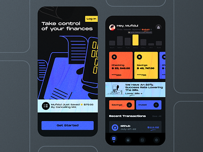 Personal Finance Management MobileApp best design best mobile app design design app designer designops finance financial fintech management minimal mobile app design money personal popular design trending trending mobile app design uidesign uxdesign wallet