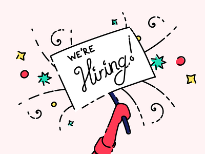 Parlor is hiring a new designer! animation brand design graphic design hiring startup web design