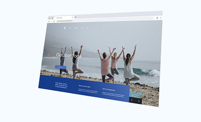 Yoga Landing page lan landing page