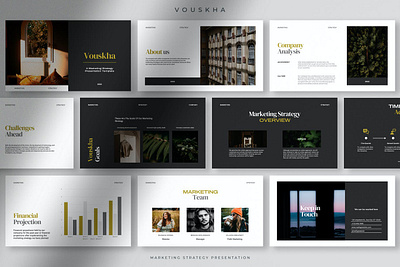 Vouskha - Professional Multipurpose Template clean colorful company corporate google slides keynote modern multipurpose multipurpose template photography pitch deck portfolio powerpoint presentation studio template unique web design web development website