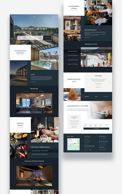 Luxury Accommodation Website Redesign accomodation design figma hotel landingpage luxury accomodation travel trends 2021 typography ui uiuix web design