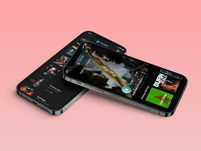 Movie Streaming App branding movie streaming ui user user interface website