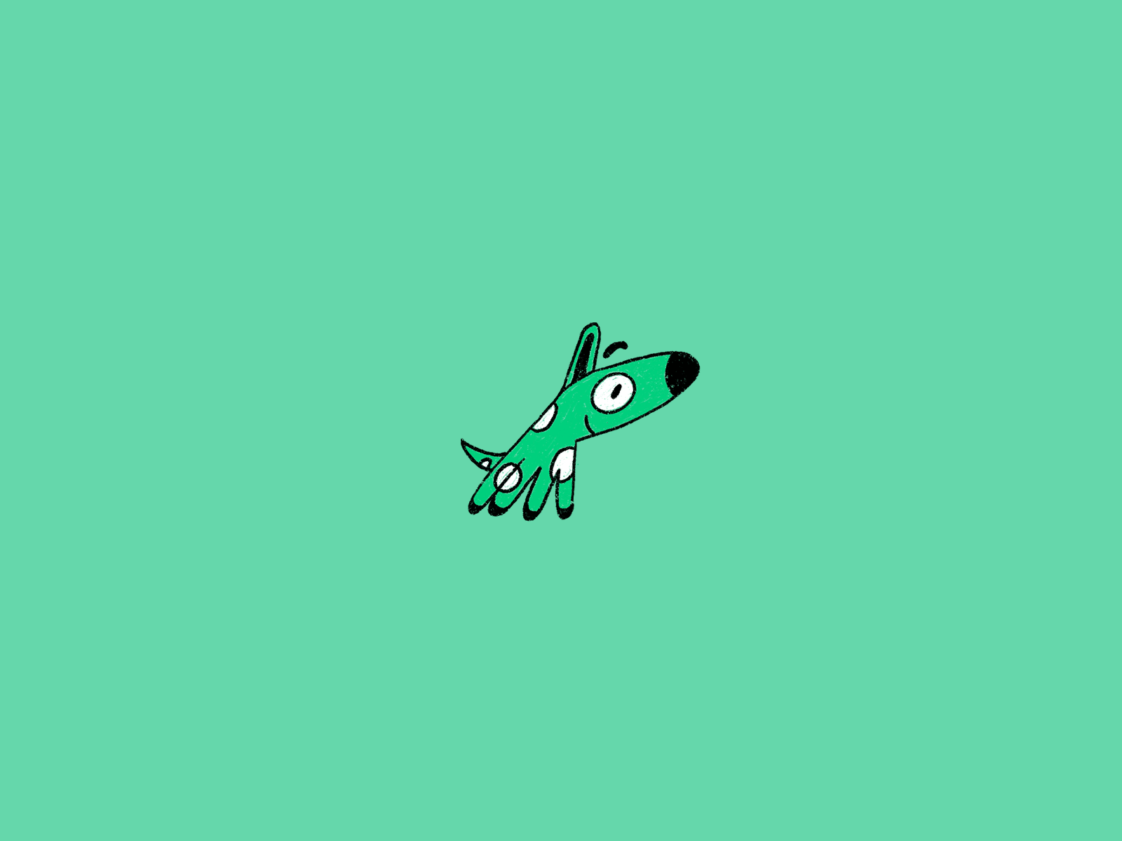 You can call him spot animation dog fun gif illustration