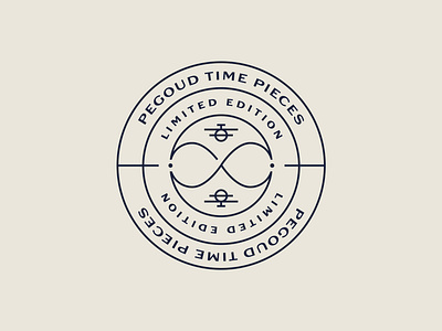 Pégoud Supporting Marks + Patterns aviation brand branding illustration logo typography vector watches