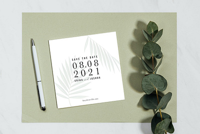 Save The Date Sample 1