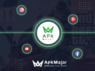 Apk Major Poster apk branding dailylogochallenge design graphic design illustration illustrator logo minimal ui vector