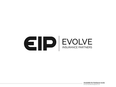 EIP - Evolve Insurance Partners - Logo Design best logo designer branding company brand logo company logo creative logo designer finance logo flat logo graphic design illustration insurance insurance logo logo logo design logo for company mahabub alom masud minimal logo minimalistic partners professional logo designer vector