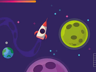 Space adventure adventure artwork branding design digital emotion graphic design illustration minimal packaging rocket science scifi space ui vector wallpaper
