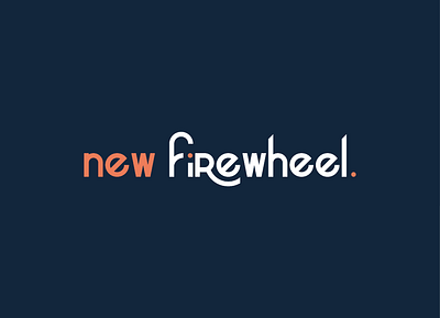 New Firewheel - online music courses logo branding graphic design logo