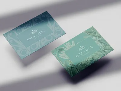 Villa de Luxe brand identity branding branding and identity concept design hotel branding logo logo design minimal