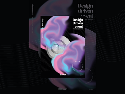 Poster design adobe baugasm branding dailyui design fun gradient illustration illustrator logo photoshop poster ui vector