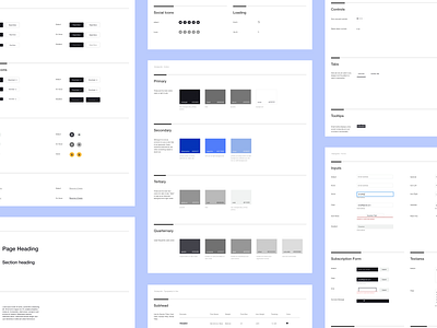 NounSystem — a design system on Noun Project component library design design system figma pattern library product design sketch style guide styleguide ui ui design ui library