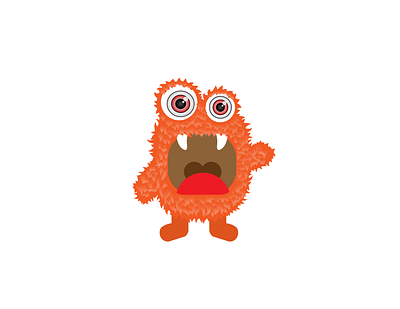 "Furry Monster" Illustration 3d animal art brand branding business character character development creature design furry illustration monster vector