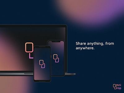 OmniDrop app design ui ux
