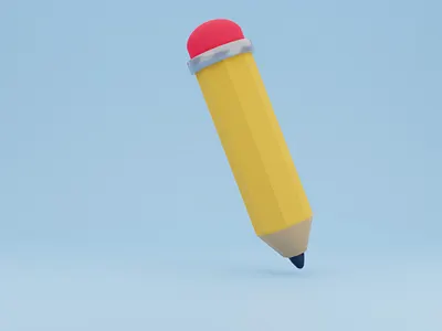 3D icon for free - Pencil 3d blender icon icons interface pencil web webdesign
