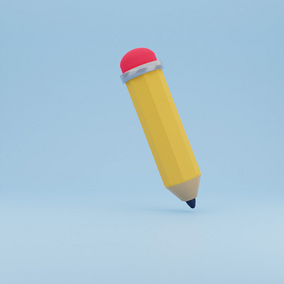 3D icon for free - Pencil 3d blender icon icons interface pencil web webdesign