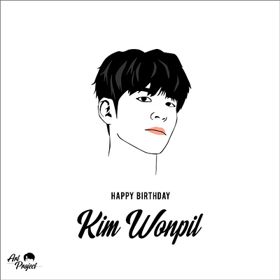 Wonpil - Day6 art day6 digitalart fanart illustration wonpil