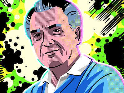 Jack Kirby adobe illustrator comics illustration jackkirby kirby marvelcomics vector