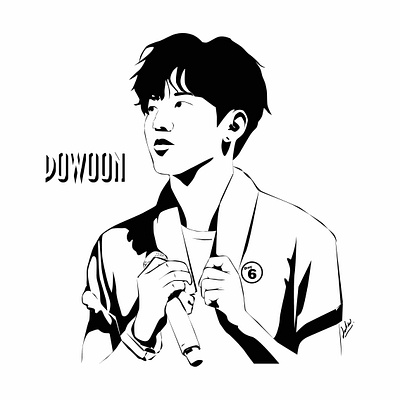 Dowoon - Day6 art day6 digitalart dowoon fanart vector